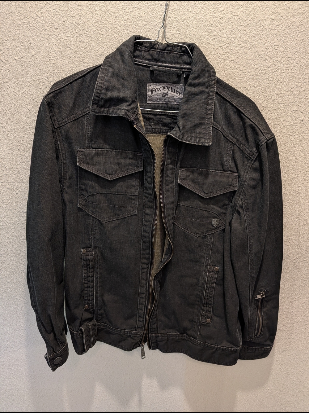 Men's Fox Denim Jacket
